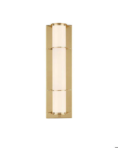 Currey and Company Blaine Brass Bath Wall Sconce