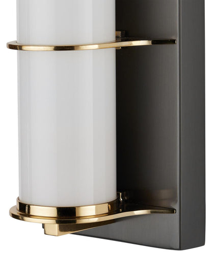 Currey and Company Blaine Bronze Bath Wall Sconce
