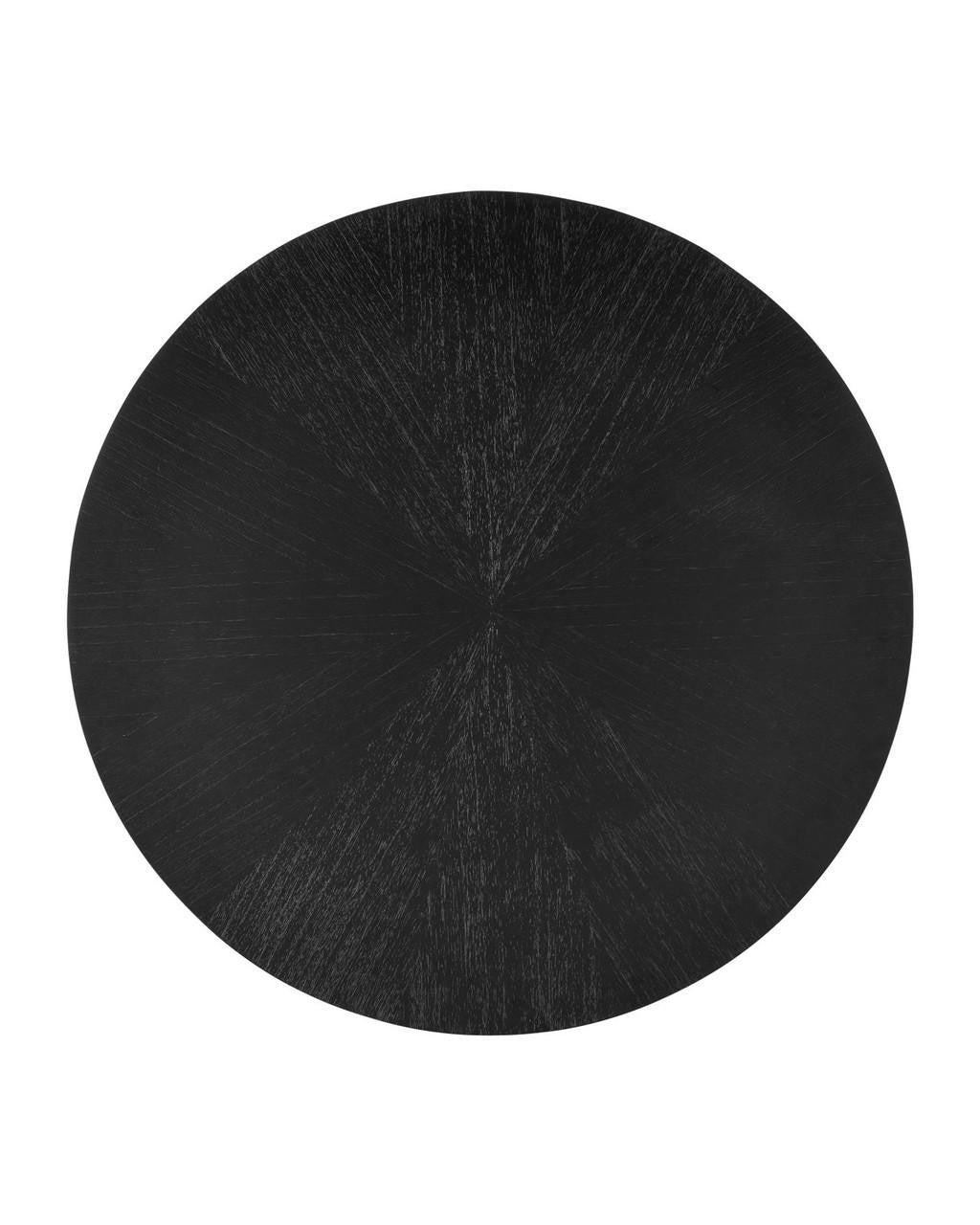 Currey and Company Blake Black Dining Table