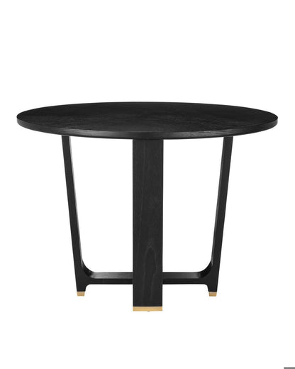 Currey and Company Blake Black Dining Table