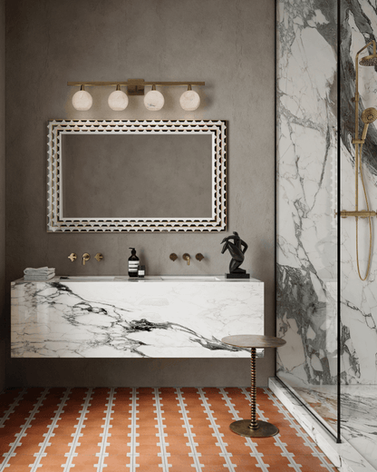Currey and Company Bombelles Brass Bath Vanity Light