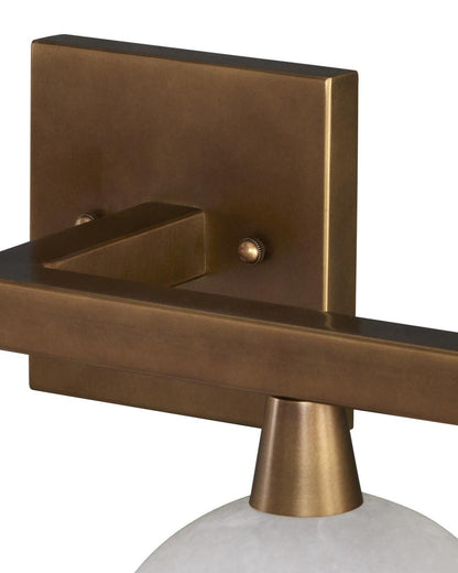 Currey and Company Bombelles Brass Bath Vanity Light