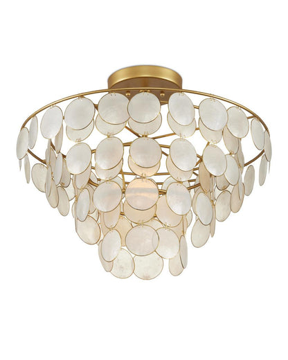 Currey and Company Bon Vivant Small Semi-Flush Mount