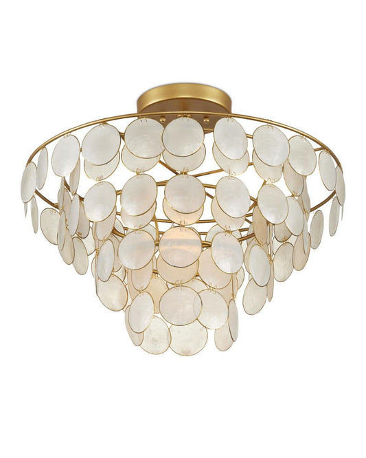Currey and Company Bon Vivant Small Semi-Flush Mount