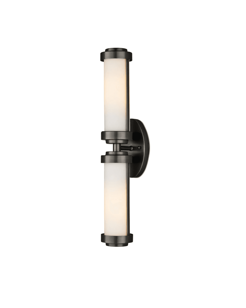Currey and Company Bowland Bronze Bath Wall Sconce Oil Rubbed Bronze, Opaque