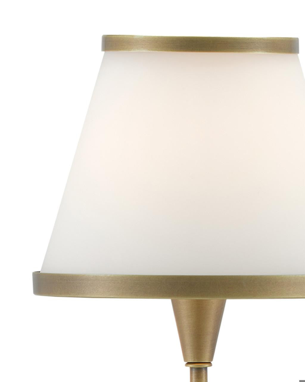 Currey and Company Brimsley Brass Wall Sconce