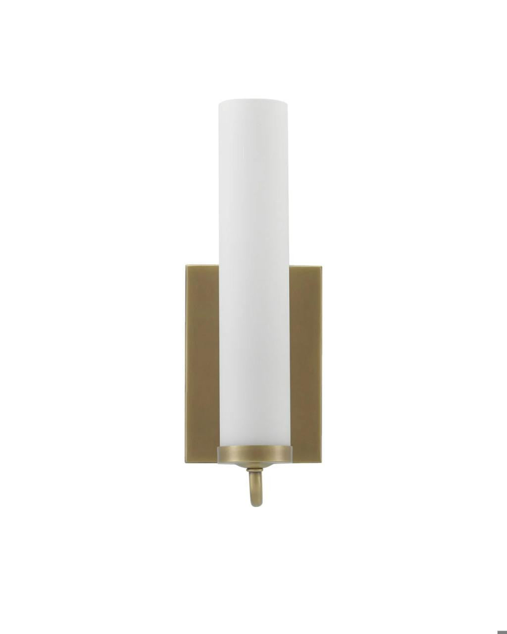 Currey and Company Brindisi Brass Wall Sconce
