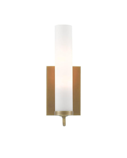 Currey and Company Brindisi Brass Wall Sconce