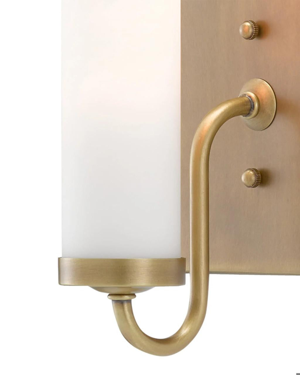 Currey and Company Brindisi Brass Wall Sconce