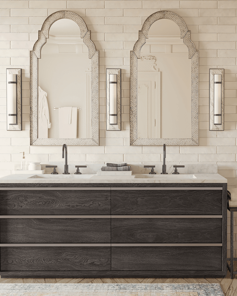 Currey and Company Bruneau Bronze Wall Sconce