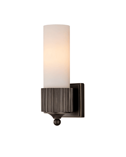 Currey and Company Bryce Bronze Bath Wall Sconce