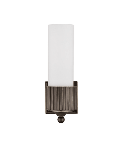 Currey and Company Bryce Bronze Bath Wall Sconce