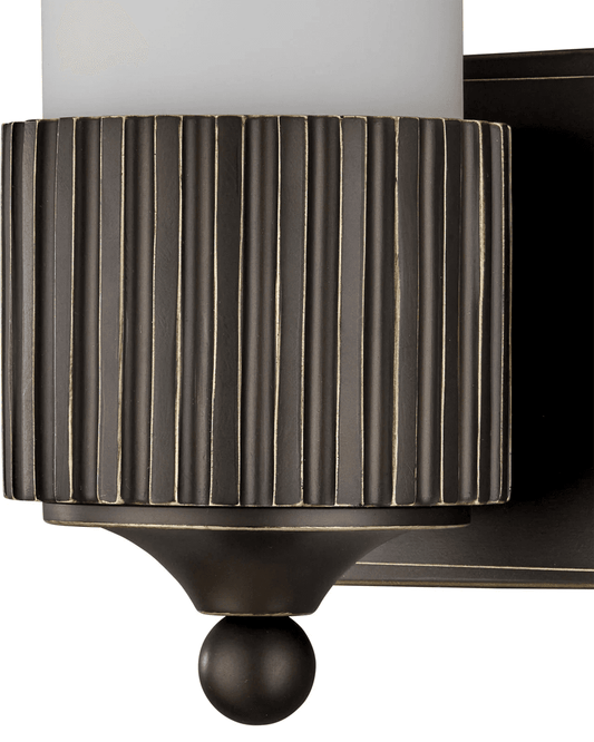 Currey and Company Bryce Bronze Bath Wall Sconce