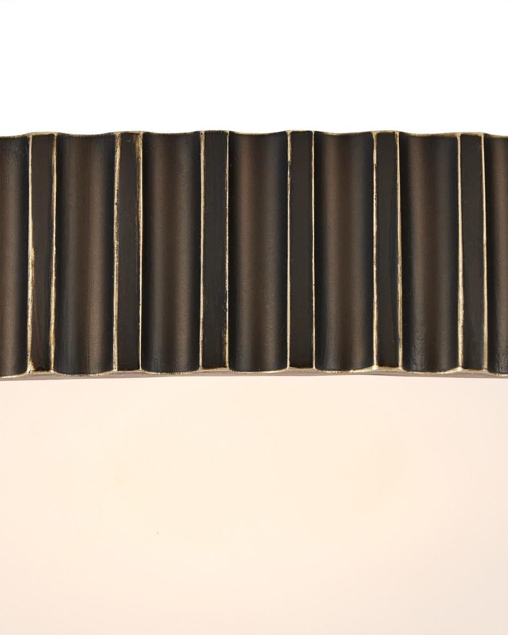 Currey and Company Bryce Bronze Flush Mount