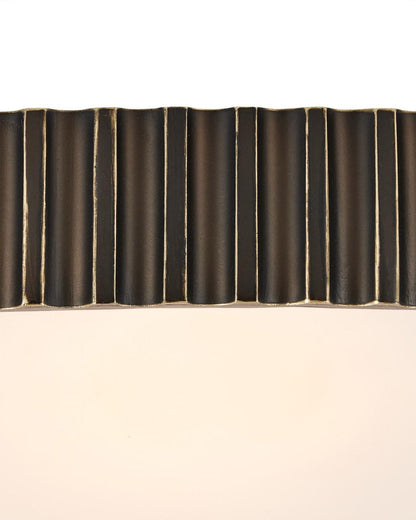 Currey and Company Bryce Bronze Flush Mount