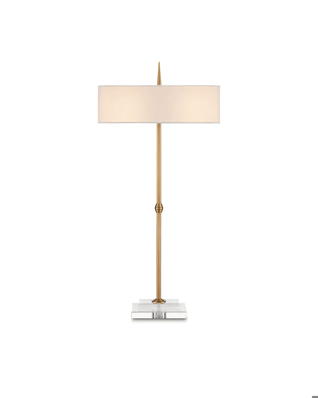 Currey and Company Caldwell Brass Table Lamp