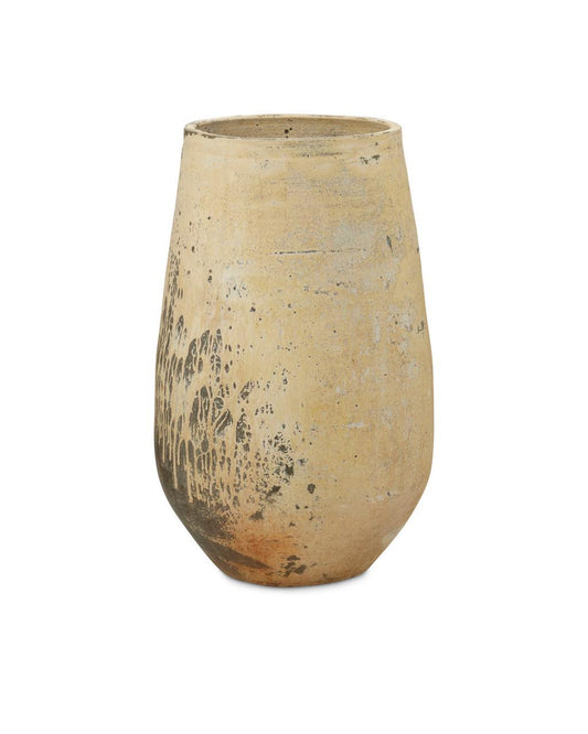 Currey and Company Capaci Antique White Planter Antique White