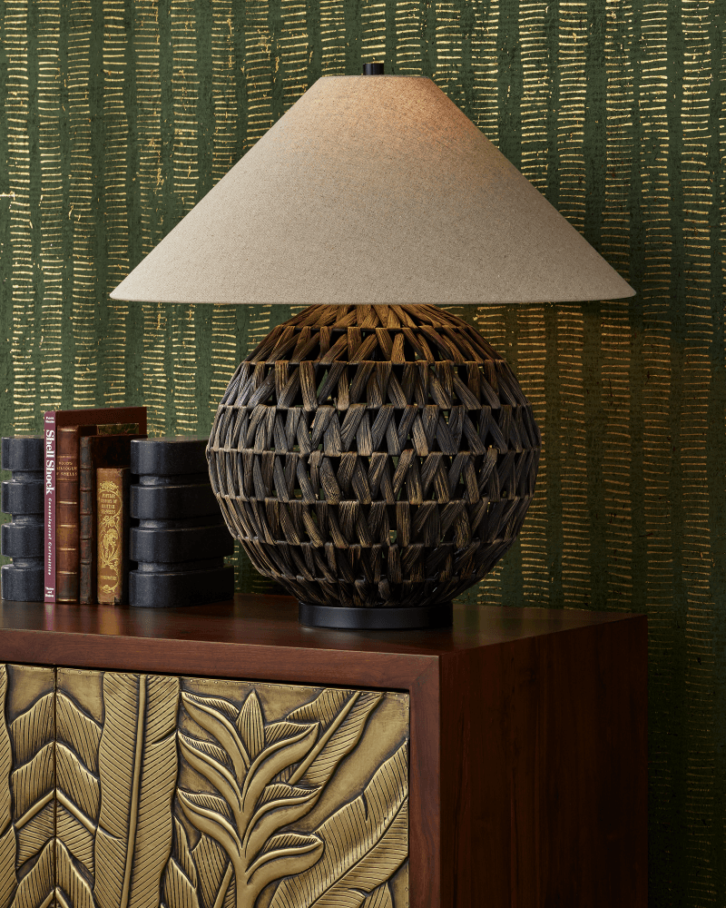Currey and Company Casimer Black Table Lamp