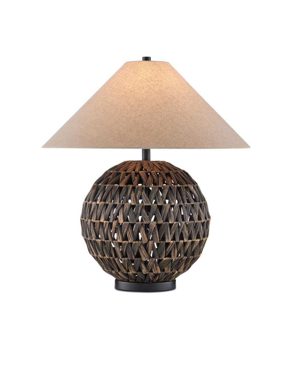 Currey and Company Casimer Black Table Lamp Black
