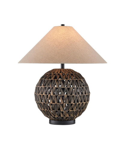 Currey and Company Casimer Black Table Lamp Black