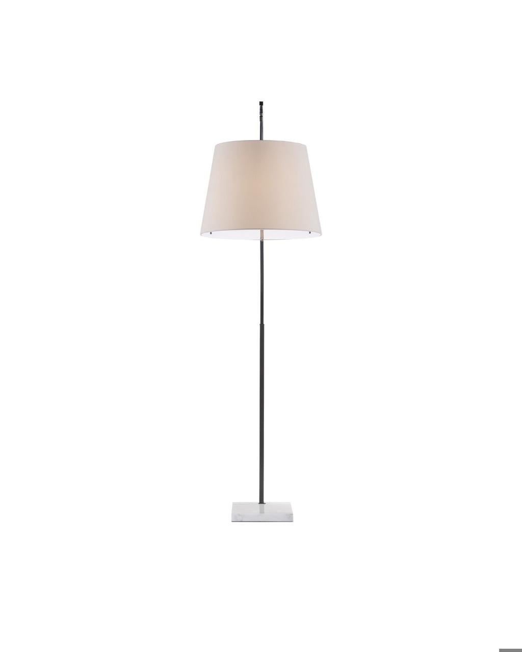 Currey and Company Cloister Large Bronze Floor Lamp