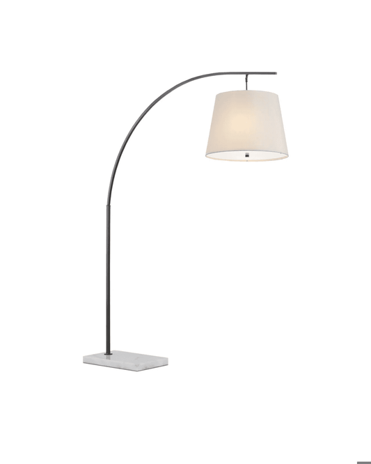 Currey and Company Cloister Medium Bronze Floor Lamp