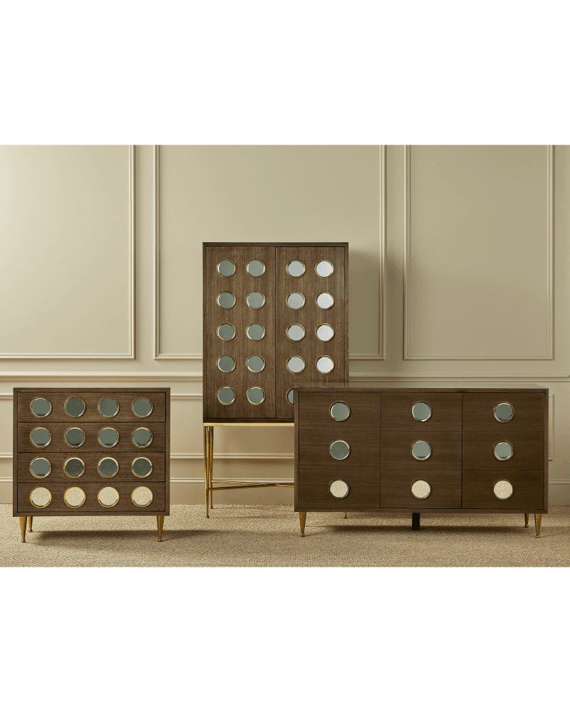 Currey and Company Colette Bar Cabinet