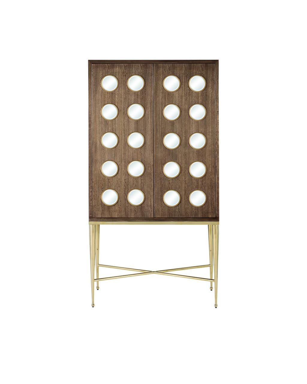 Currey and Company Colette Bar Cabinet