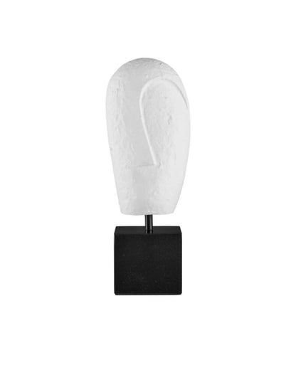 Currey and Company Colette Objet White, Black
