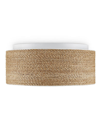 Currey and Company Coulton Rope Flush Mount
