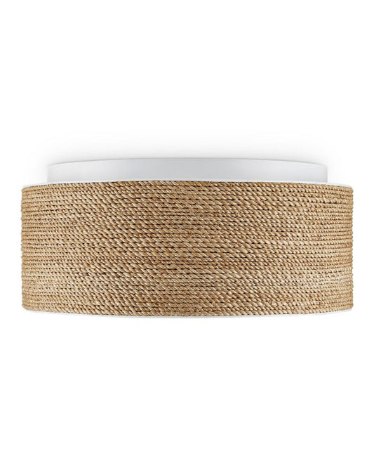 Currey and Company Coulton Rope Flush Mount