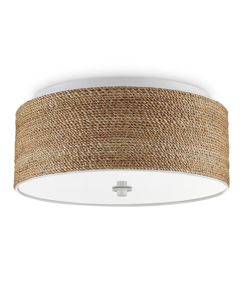 Currey and Company Coulton Rope Flush Mount