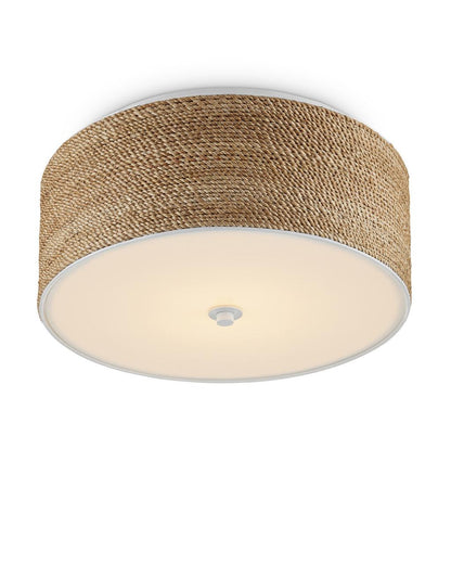 Currey and Company Coulton Rope Flush Mount
