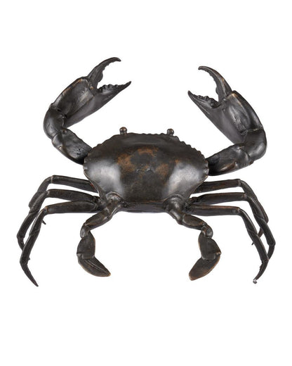 Currey and Company Crab Bronze