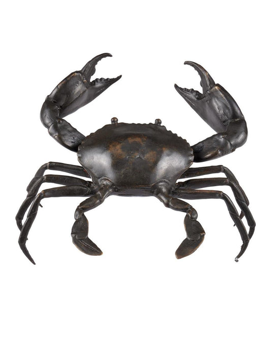 Currey and Company Crab Bronze