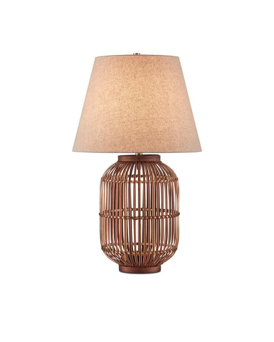 Currey and Company Cyrus Table Lamp Natural