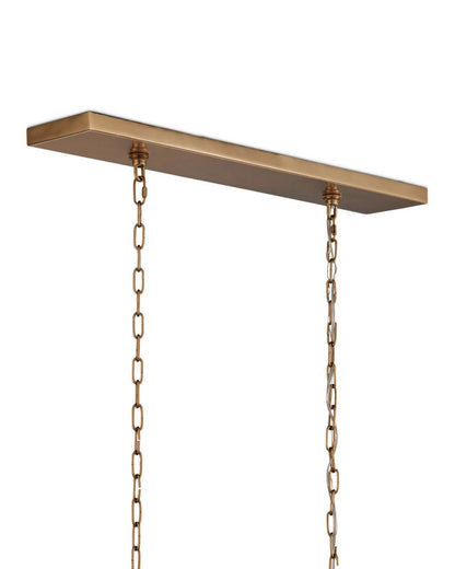 Currey and Company Daze Rectangular Chandelier