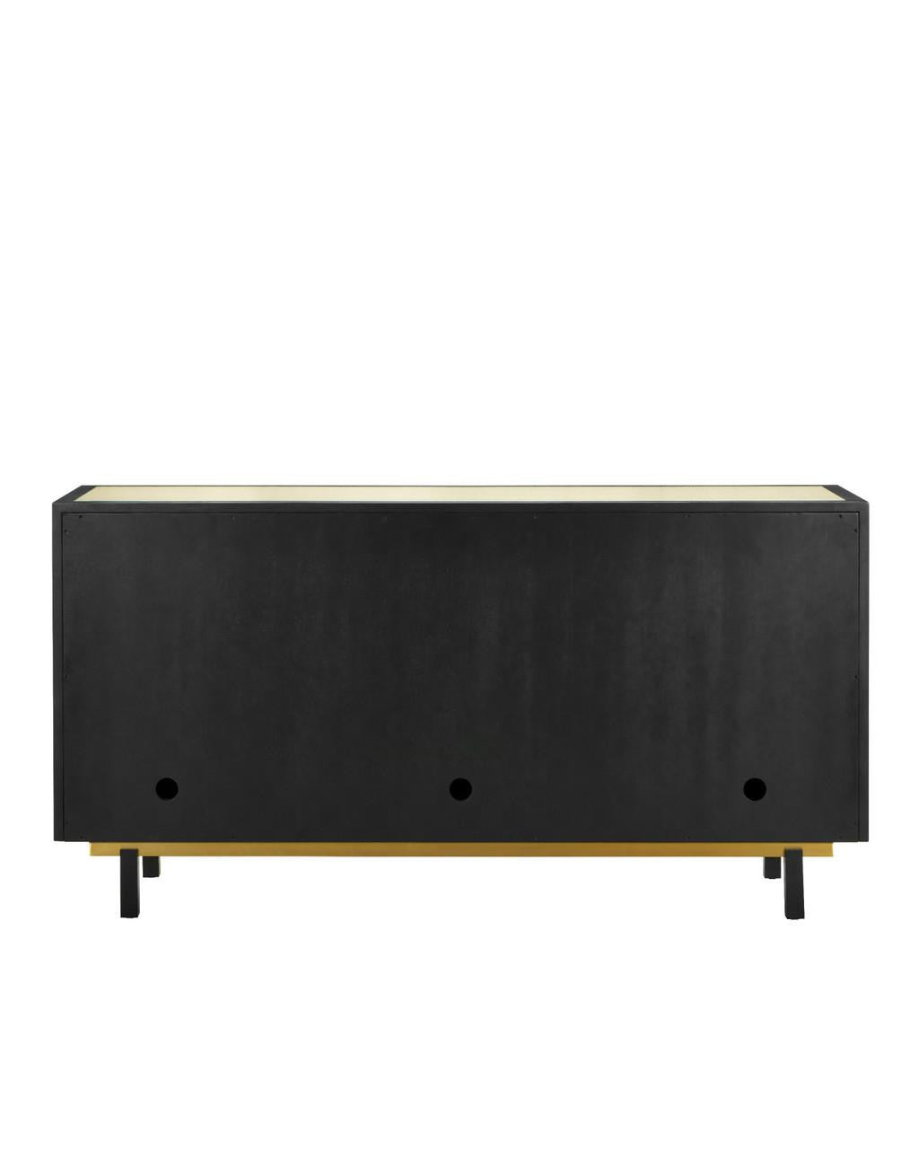 Currey and Company Deanna Raffia Credenza