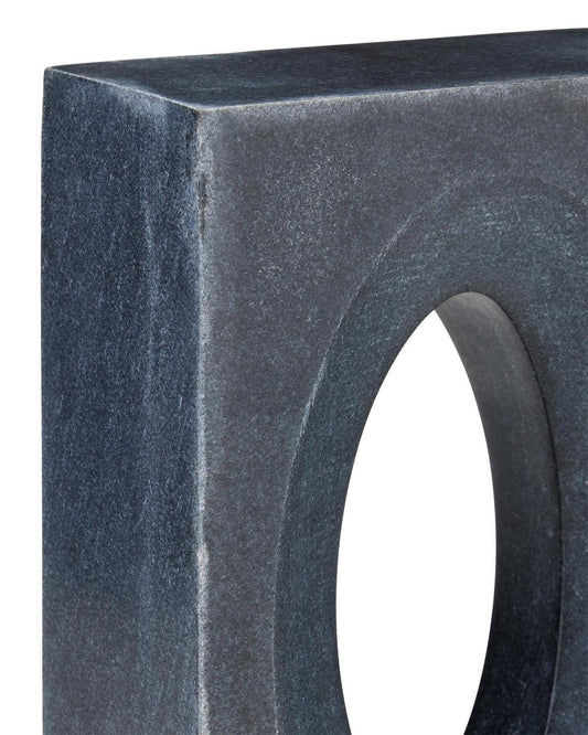 Currey and Company Demi Black Bookends, Set of 2