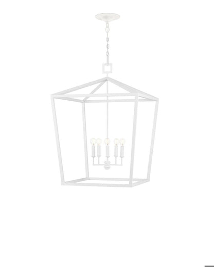 Denison Large Lantern - White