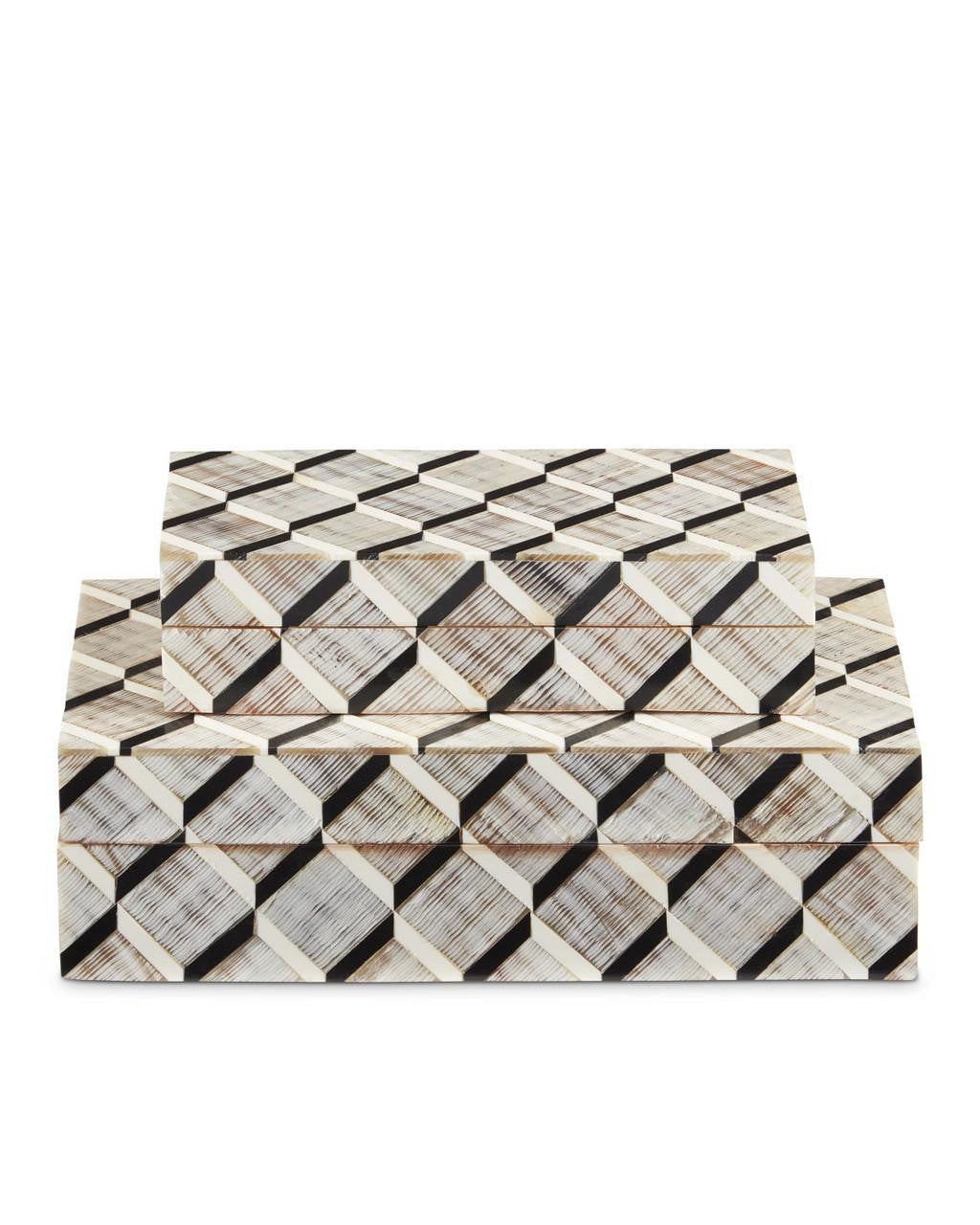 Currey and Company Derian Box, Set of 2