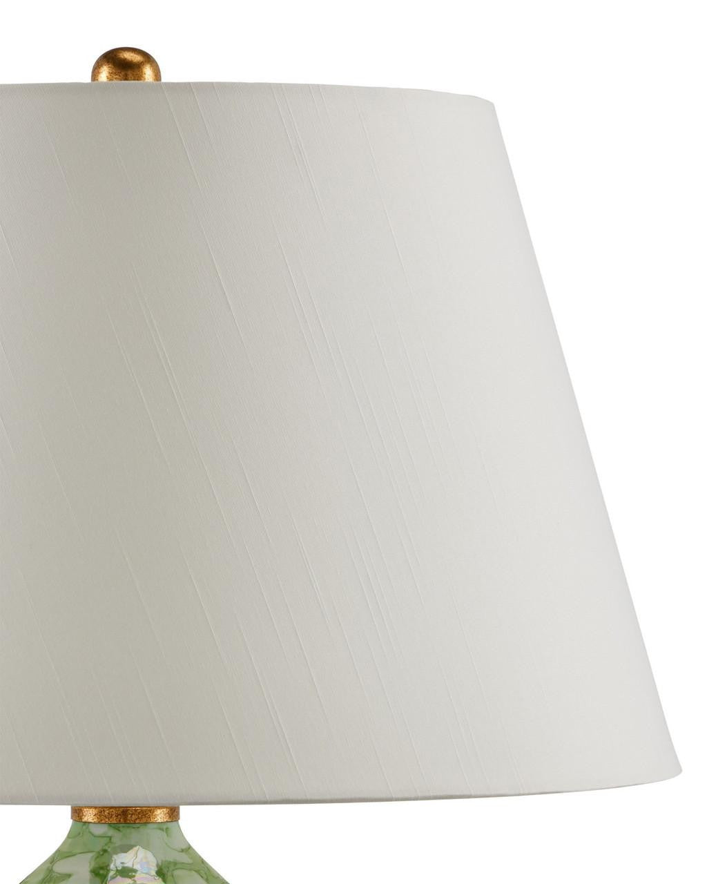 Currey and Company Eau de Nil Table Lamp