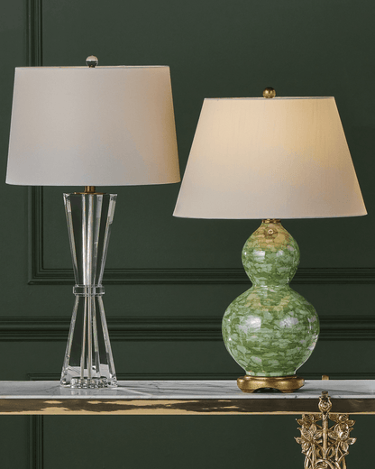 Currey and Company Eau de Nil Table Lamp