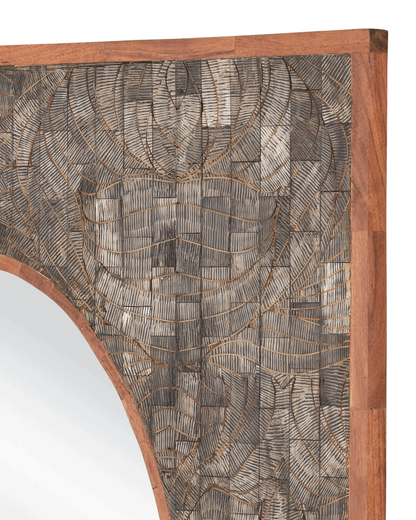 Currey and Company Ebba Rectangular Mirror