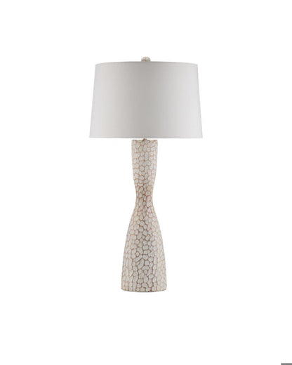 Currey and Company Edwell Whitewash Table Lamp