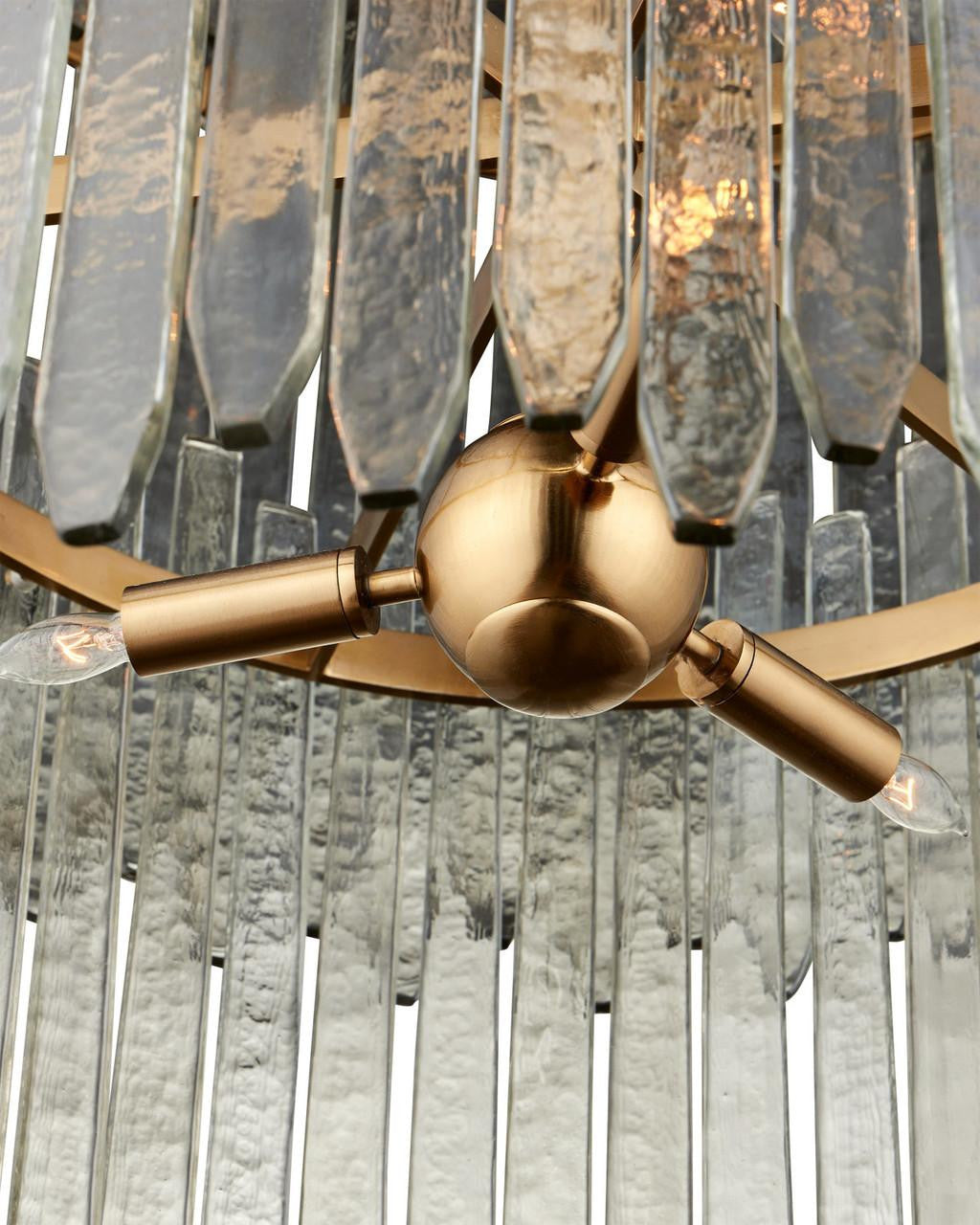 Currey and Company Electra Three-Tier Chandelier