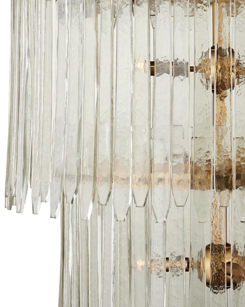 Currey and Company Electra Three-Tier Chandelier