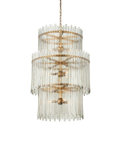 Currey and Company Electra Three-Tier Chandelier
