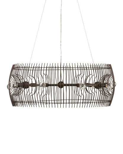 Currey and Company Endicott Chandelier Bronze Gold