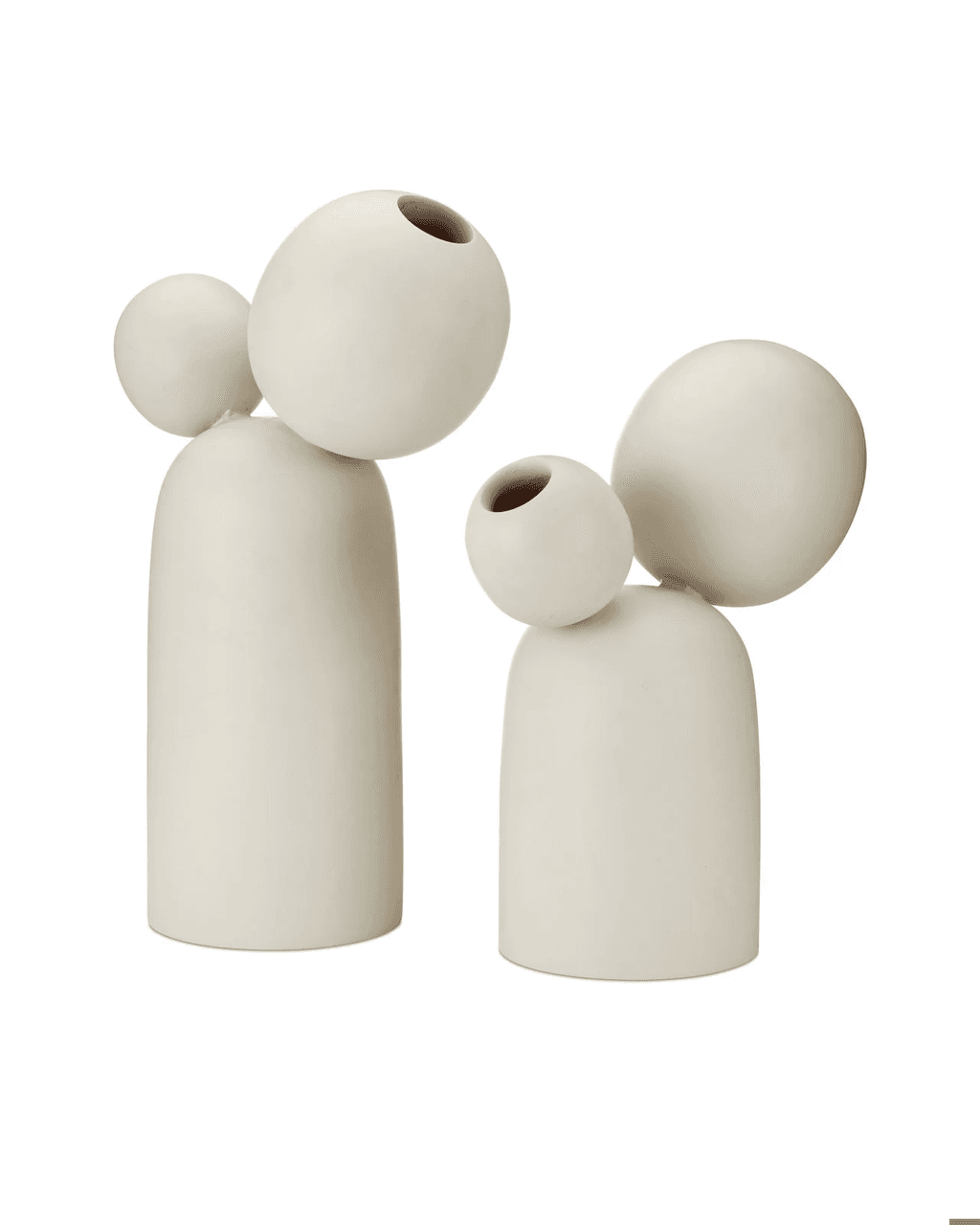 Currey and Company Ensemble Object, Set of 2 Ivory